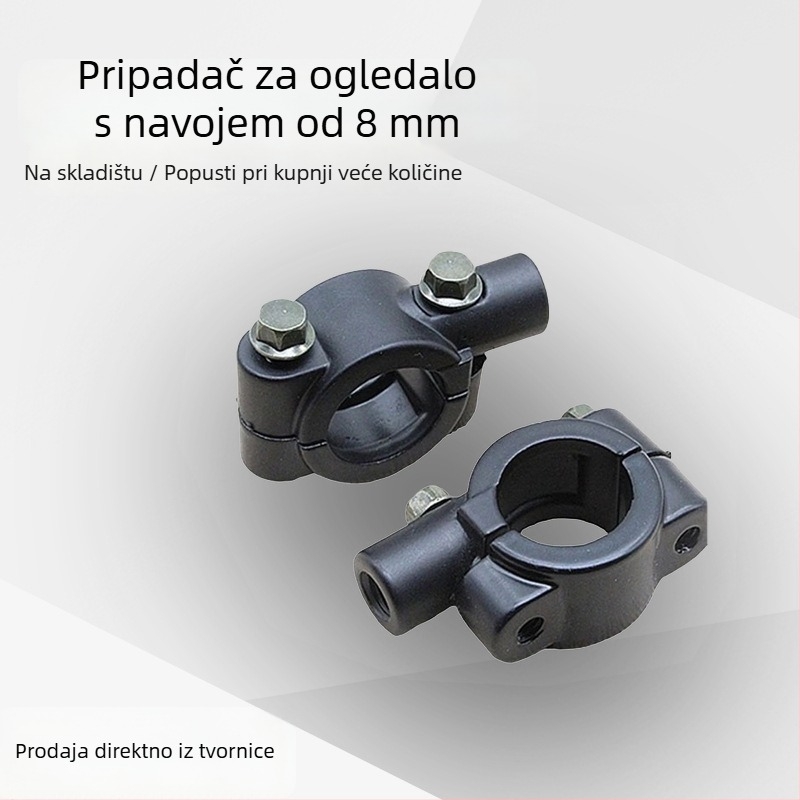 Keyma aluminijska legura baza retrovizora motocikla, nosač za upravljač i držač za telefon