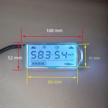 Univerzalni LCD instrument ploča za električna vozila i tricikle 48-72V