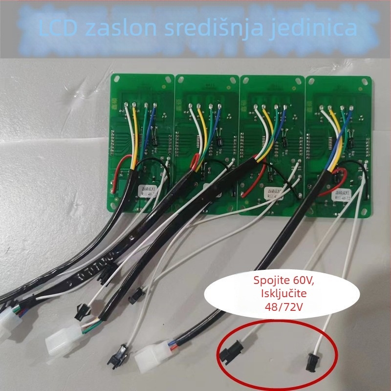 Univerzalni LCD instrument ploča za električna vozila i tricikle 48-72V