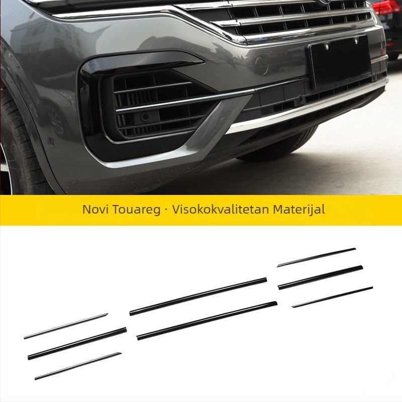 Touareg 2019-2021 Komplet ukrasnih profila za prozore i prednju rešetku – nehrđajući čelik – Broadfield