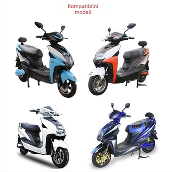 Korpus instrument ploče motocikla, plastični gornji poklopac — Mojielong