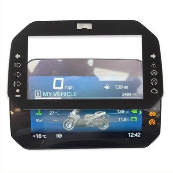 Chengrun LCD staklo za motocikl BMW S1000RR / XR / C400X / F900R / R1300GS s TFT bojom zaslona