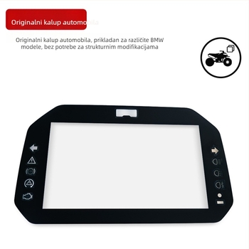 Chengrun LCD staklo za motocikl BMW S1000RR / XR / C400X / F900R / R1300GS s TFT bojom zaslona