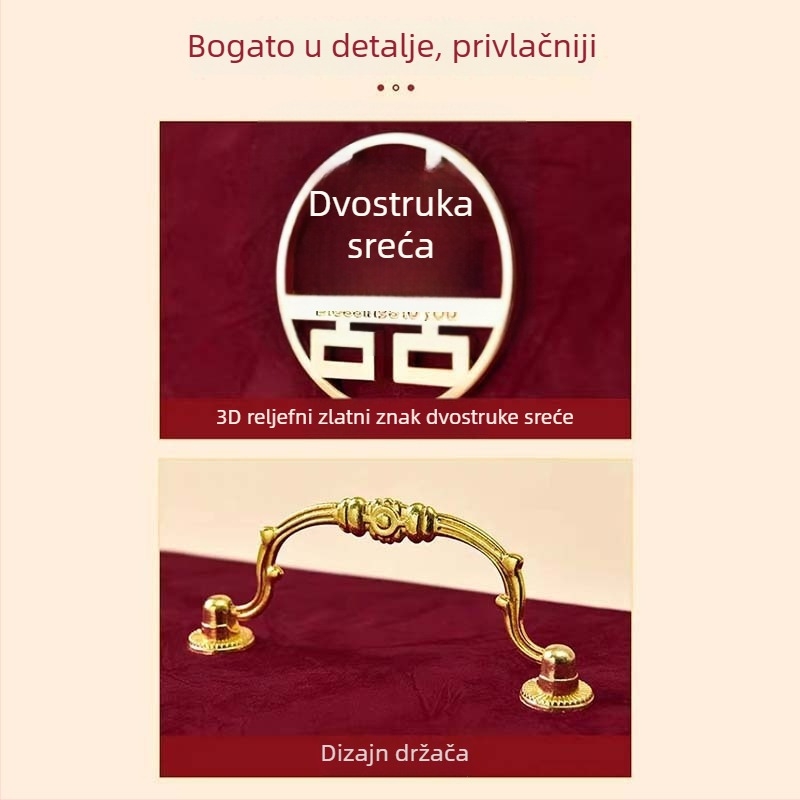 Kutija za svadbu, flanel kutija za novac, darovna kutija za svadbu