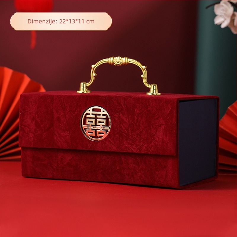 Kutija za svadbu, flanel kutija za novac, darovna kutija za svadbu