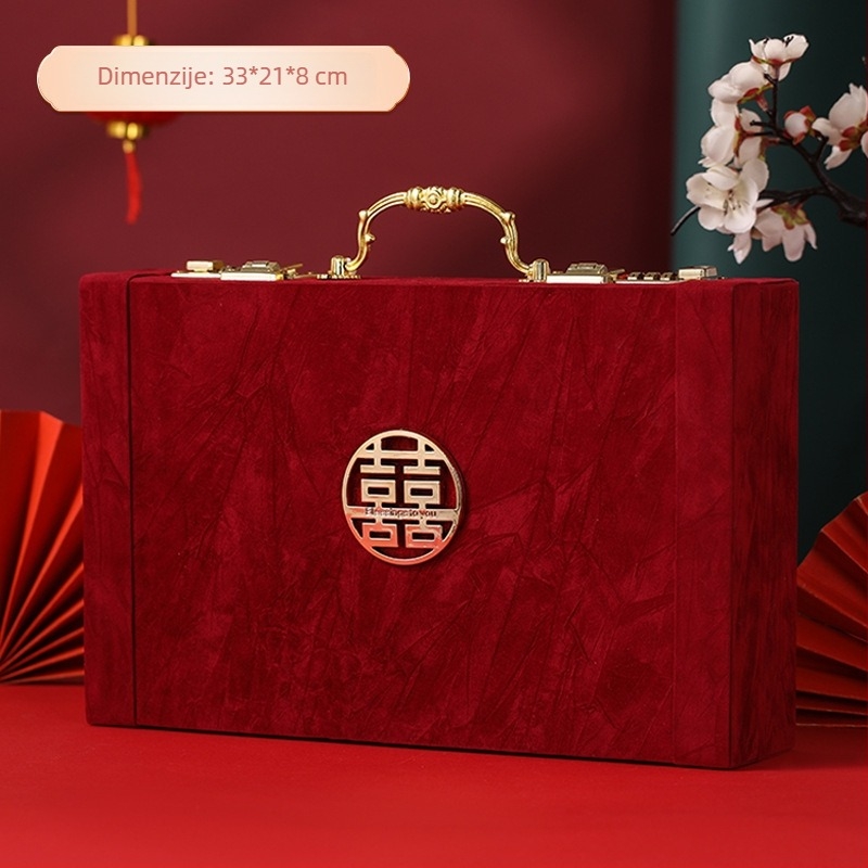 Kutija za svadbu, flanel kutija za novac, darovna kutija za svadbu