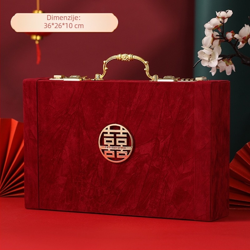 Kutija za svadbu, flanel kutija za novac, darovna kutija za svadbu