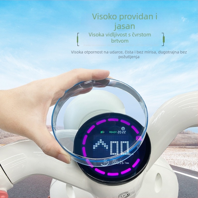 Vodootporan kućište za zaslon električnog vozila, PC materijal, kompatibilno s Polar Mo1/I Instrument Cover Zeeho – Fujian Super League – Knight Protective Gear