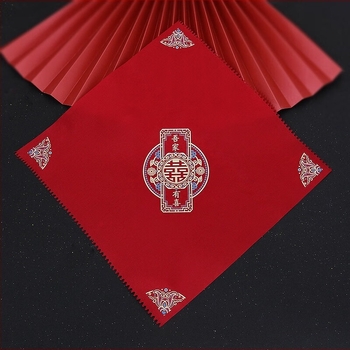 Vjenčana maramicu za nevjestu s motivom zmaj i feniks, kvadratna maramica