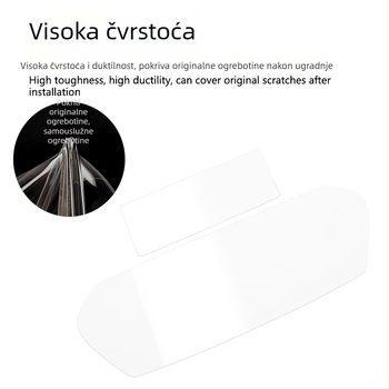 TPU zaštitna folija za Yamaha XMAX300 instrument ploču (23–24), JBL, otporna na habanje i ogrebotine, motociklistička oprema