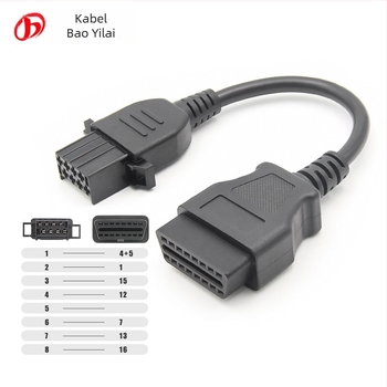 OBD2 kabel za Volvo V3 CDP ženski konektor na OBD – 8-pinski, model VLV8P, 12V, radna temperatura -20°C do 60°C