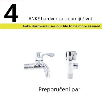 Lijevani kuhinjski slavina s navojem, otvaranje ključem, 0-80°C, 1,6 MPa