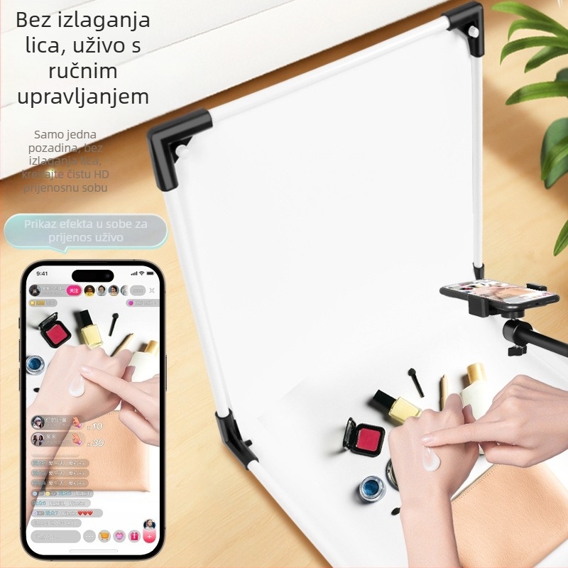 PVC pozadina za stolnu fotografiju mrtve prirode s preklopnom bazom – Model: baza stola za mrtvu prirodu – Marka: Xintai – Materijal: PVC – Pogodno za krajinsku fotografiju