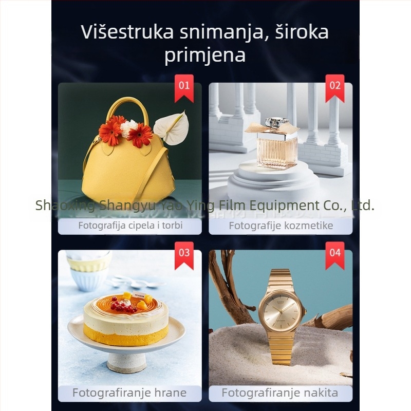 Sklopiva studijska kutija za profesionalnu fotografiju – Oxford platno, model Small Studio, pozadinska kutija