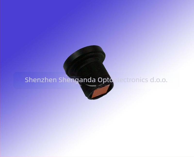 OV2710 Fisheye objektiv za dashcam - 2.5 mm, 147.2° široki kut, kompatibilan s senzorima 1/2.7–1/2.5, f/2.8