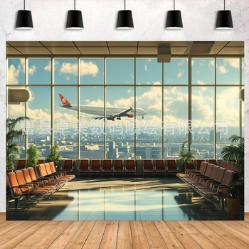 Prilagodljivi božićni fotobackdrop banner za rođendanske i svečane zabave; Zhuomei digitalni inkjet tisak; ovlaštene privatne marke