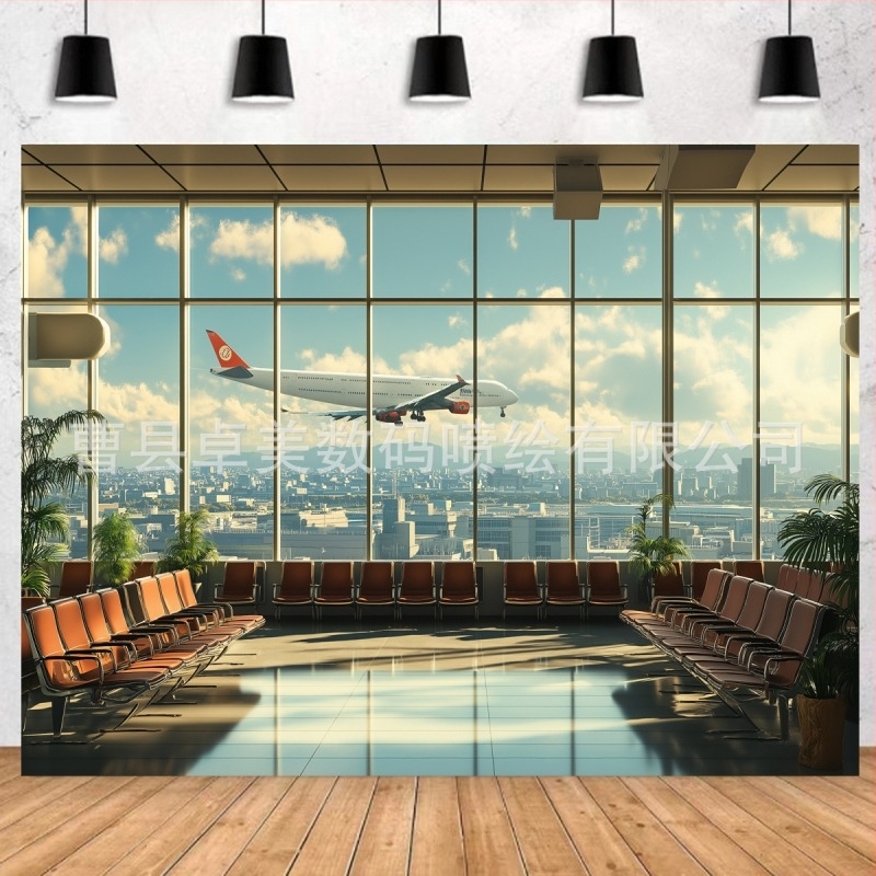Prilagodljivi božićni fotobackdrop banner za rođendanske i svečane zabave; Zhuomei digitalni inkjet tisak; ovlaštene privatne marke