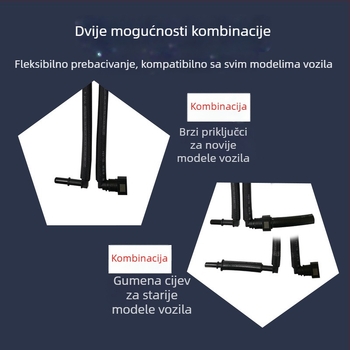 Tlakomjer za benzin s brzim priključkom — Tip: Precizni tlak mjerač; Model: Gasoline quick connect pressure gauge; Priključak: Brzi priključak