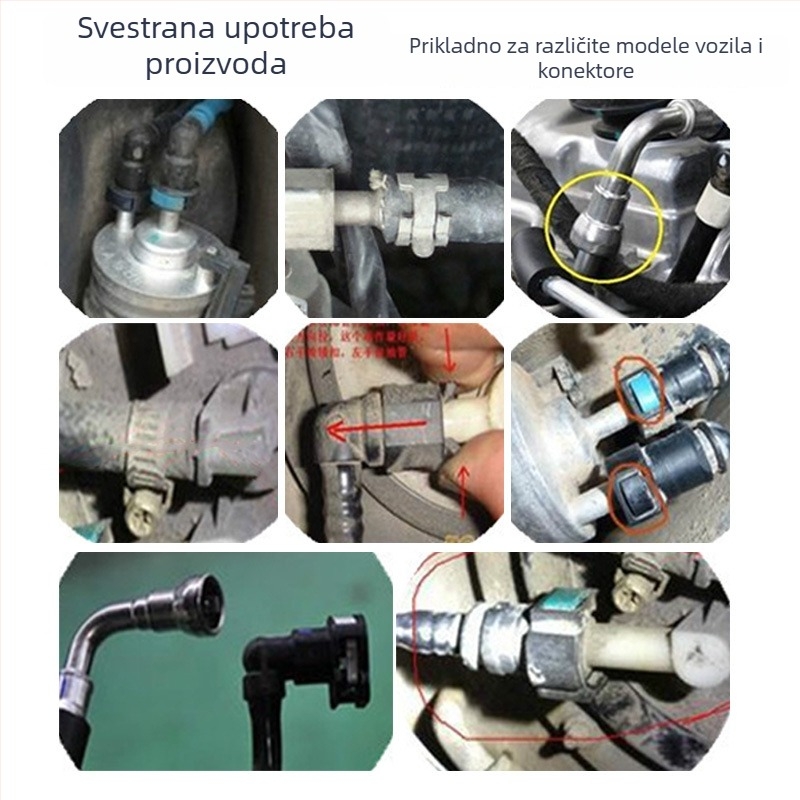Tlakomjer za benzin s brzim priključkom — Tip: Precizni tlak mjerač; Model: Gasoline quick connect pressure gauge; Priključak: Brzi priključak