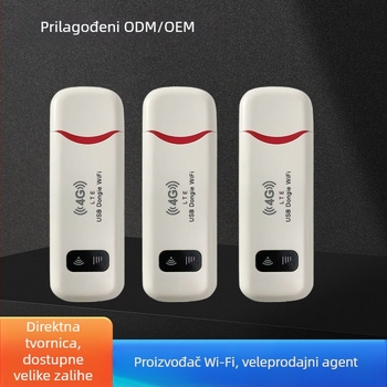 Prenosni 4G WiFi usmjerivač s USB sučeljem - 150 Mbps, IEEE 802.11b/g/n, pojasevi B1/B3/B5