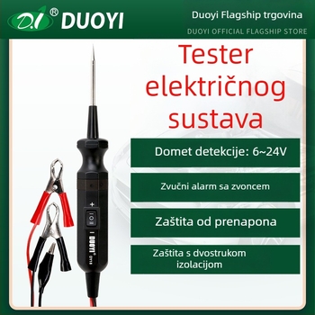 Dijafragmatski manometar Duoyi DY-18 Detektor električnog sustava (Model: DY-18)