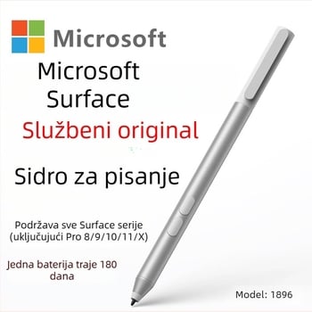 Surface stilus s dodirnom kontrolom, metalno kućište, sveobuhvatni elektronički dizajn za Surface uređaje; pogodan za mobitele, računala i tablete