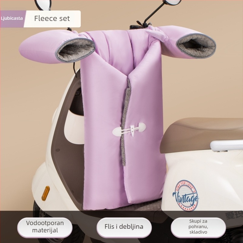 Vjetro zaštitna deka za električna vozila, materijal: svila cvijet, Tingxuan marka, za baterijsko vozilo, za djecu