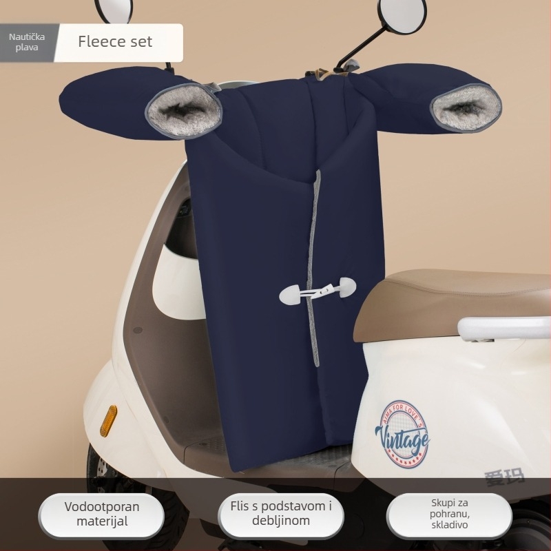 Vjetro zaštitna deka za električna vozila, materijal: svila cvijet, Tingxuan marka, za baterijsko vozilo, za djecu