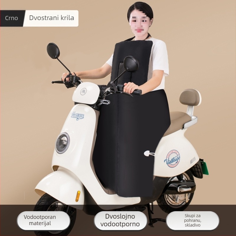 Vjetro zaštitna deka za električna vozila, materijal: svila cvijet, Tingxuan marka, za baterijsko vozilo, za djecu