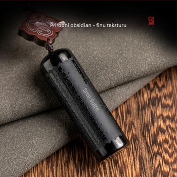 Auto privjesak s motívom Heart Sutra, kamen, kineski tradicionalni stil, unutarnja dekoracija