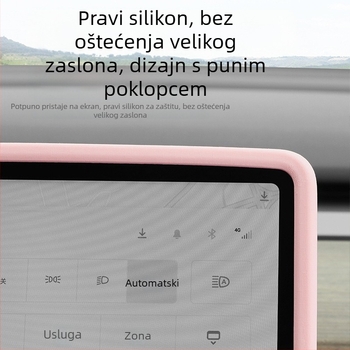 Silikonski okvir za središnji zaslon Tesla Model 3/Y – zaštita zaslona