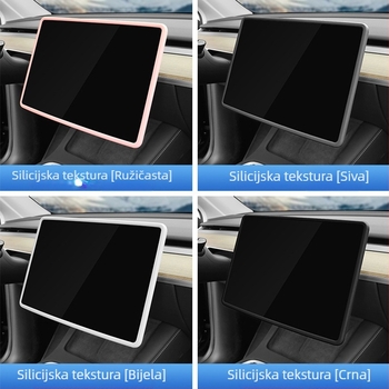 Silikonski okvir za središnji zaslon Tesla Model 3/Y – zaštita zaslona