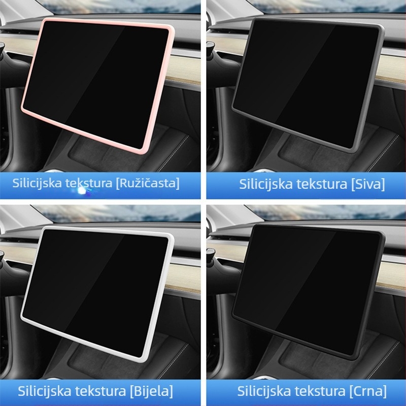 Silikonski okvir za središnji zaslon Tesla Model 3/Y – zaštita zaslona