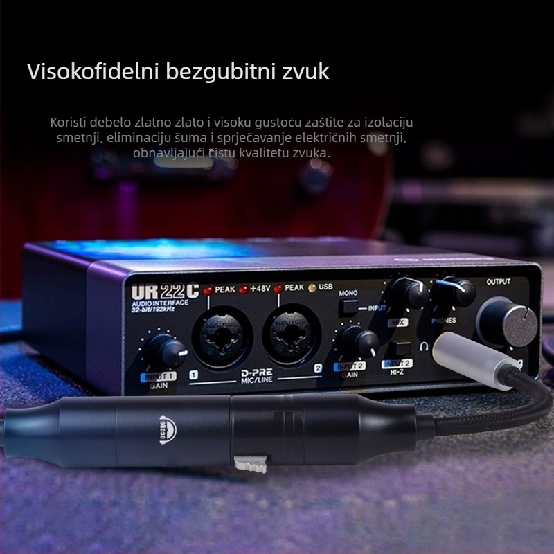 okcsc adapter kabel 3,5 mm na XLR 4-pin, model 3MXLRC, bakreno jezgro, jedan konektor