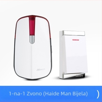 Bežični zvono na vrata – Model One Drag 1, prijemnik u utičnici, 220V, 32 tonova, 0.2W