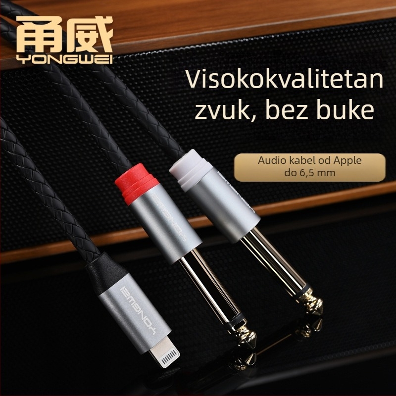 Audio kabel Yongwei, PVC oklop, ROHS potvrda, za audio-video uređaje