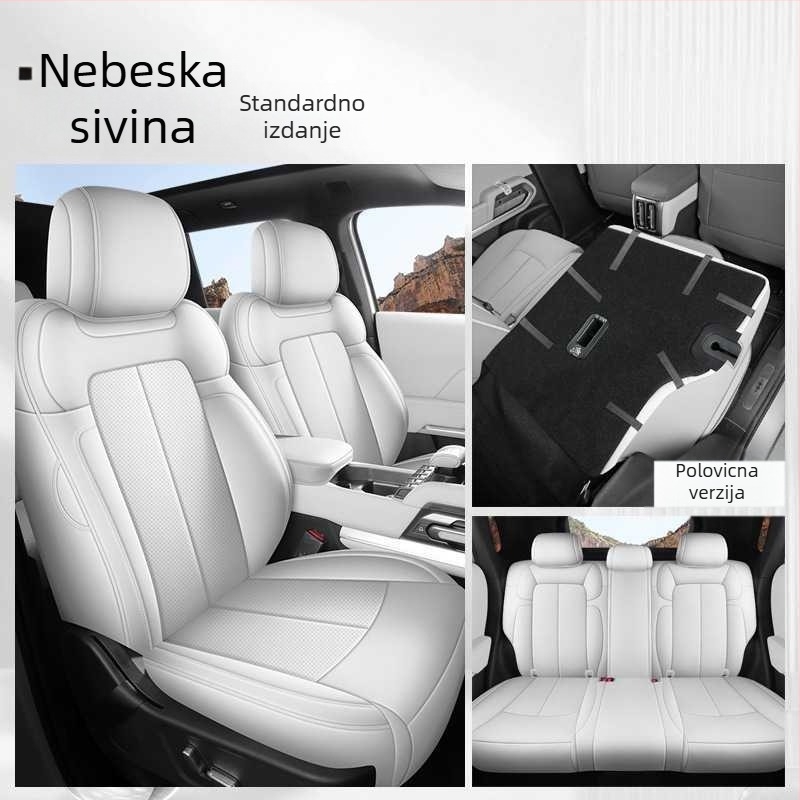 Fangcheng Leopard Titanium auto jastučić za sjedalo, potpuno pokrivanje sjedala, univerzalno za sve sezone, koža otporna na habanje