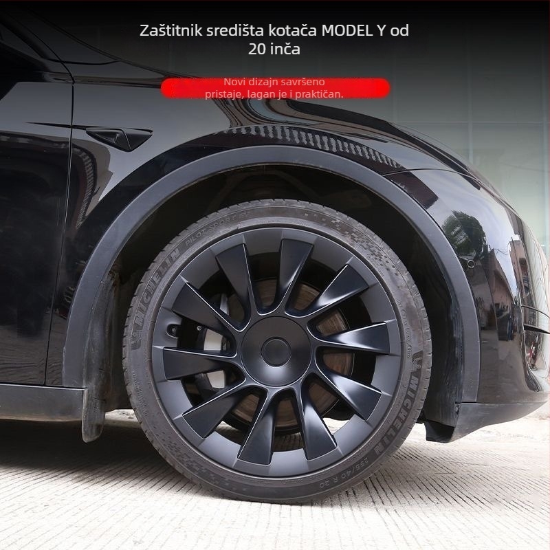 Zaštitni prsten poklopca središnjeg otvora za Tesla cyclone - LR plastika, kompatibilno s Tesla, porijeklo Kina, bez prilagodbi