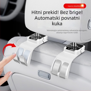 Kuka za automobilsku SJEDALICU, VIŠENAMJENSKI DIZAJN SA OSMIJEHOM, SKRIVENA POHRANA IZA SJEDALA (ABS • Marka: H.c • Tisak loga: Da • Prilagodba: Da)