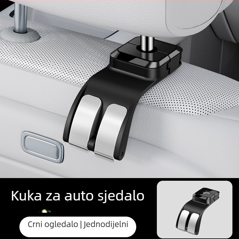 Kuka za automobilsku SJEDALICU, VIŠENAMJENSKI DIZAJN SA OSMIJEHOM, SKRIVENA POHRANA IZA SJEDALA (ABS • Marka: H.c • Tisak loga: Da • Prilagodba: Da)