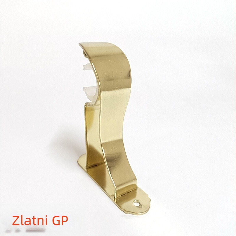 Koncne kapice za zavjesu šipke, željezni konusni vrh, za Romsku šipku i kliznu tračnicu, moderan minimalistički stil, prilagodljivo