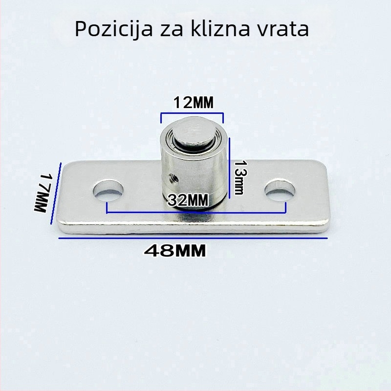 Pozicioner za klizna vrata tuš kabine – stopper za staklena vrata, aluminijska legura, Payon, moderni minimalistički stil