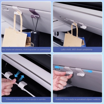 Nosač za kutiju rukavica u automobilu – ABS plastika, model 143265, unutarnji dodatak automobila