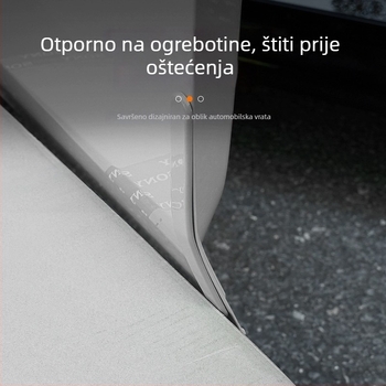 Antikolizijska traka za vrata za Su7, plastična zaštitna traka za rubove i karoseriju, kompatibilno sa Su7