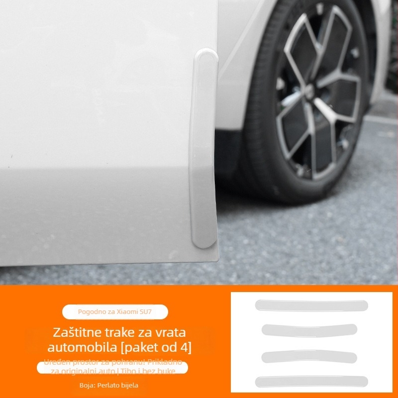 Antikolizijska traka za vrata za Su7, plastična zaštitna traka za rubove i karoseriju, kompatibilno sa Su7