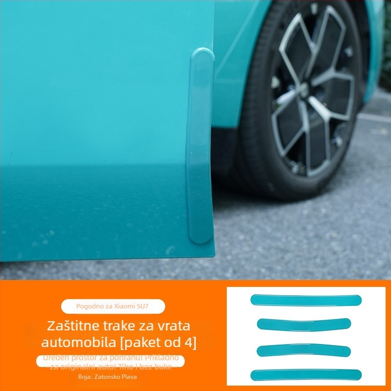 Antikolizijska traka za vrata za Su7, plastična zaštitna traka za rubove i karoseriju, kompatibilno sa Su7