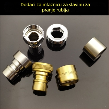 Fitinzi završnog kraja slavine za perilicu rublja • Materijal: nehrđajući čelik / mesing • Marka: Jiaonan • Stil: Moderna jednostavnost