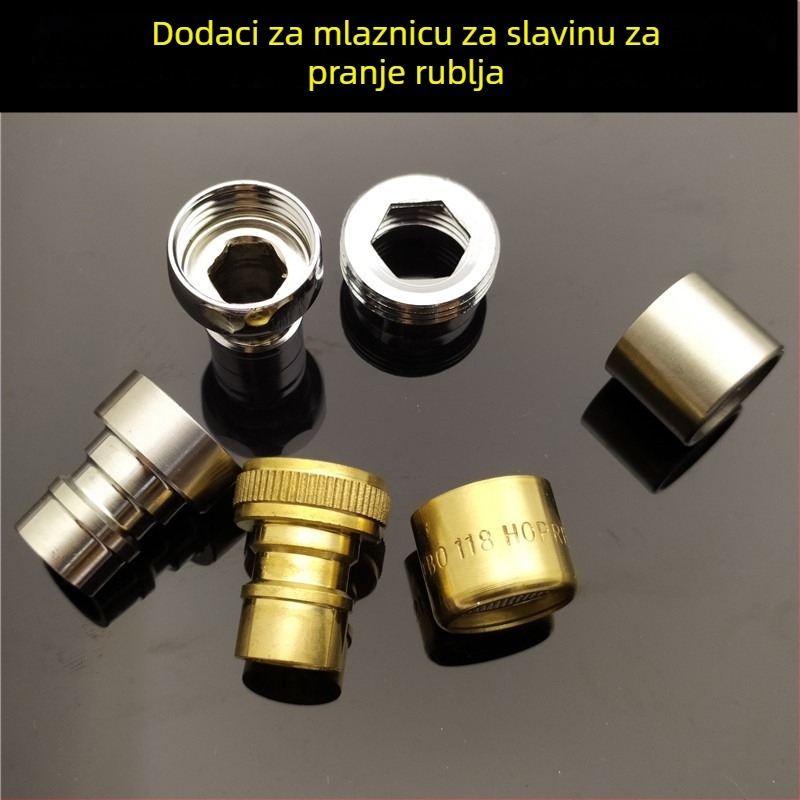 Fitinzi završnog kraja slavine za perilicu rublja • Materijal: nehrđajući čelik / mesing • Marka: Jiaonan • Stil: Moderna jednostavnost