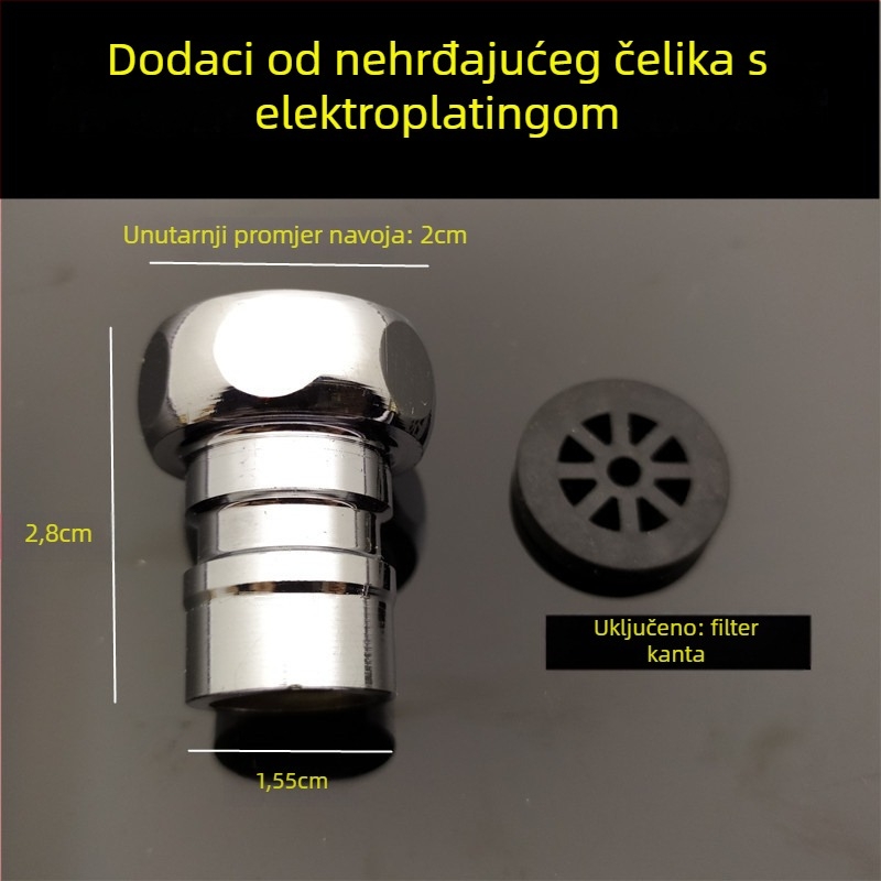 Fitinzi završnog kraja slavine za perilicu rublja • Materijal: nehrđajući čelik / mesing • Marka: Jiaonan • Stil: Moderna jednostavnost