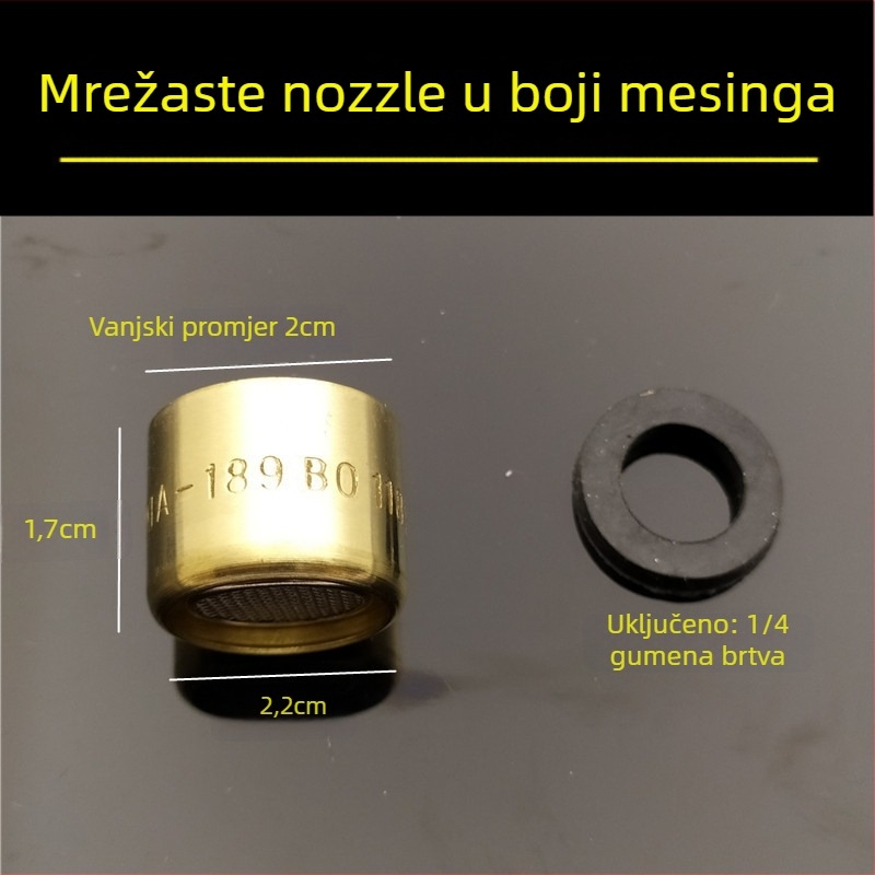 Fitinzi završnog kraja slavine za perilicu rublja • Materijal: nehrđajući čelik / mesing • Marka: Jiaonan • Stil: Moderna jednostavnost